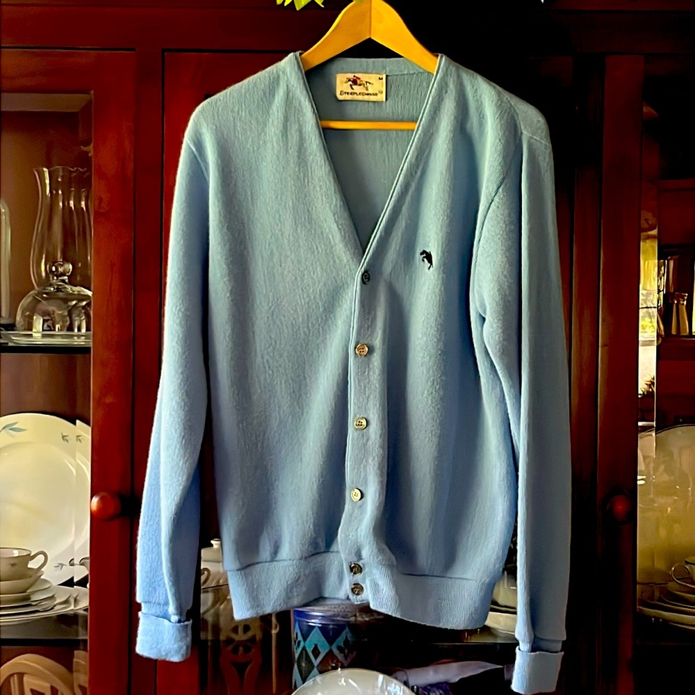 STEEPLECHASE blue cardigan in fantastic condition